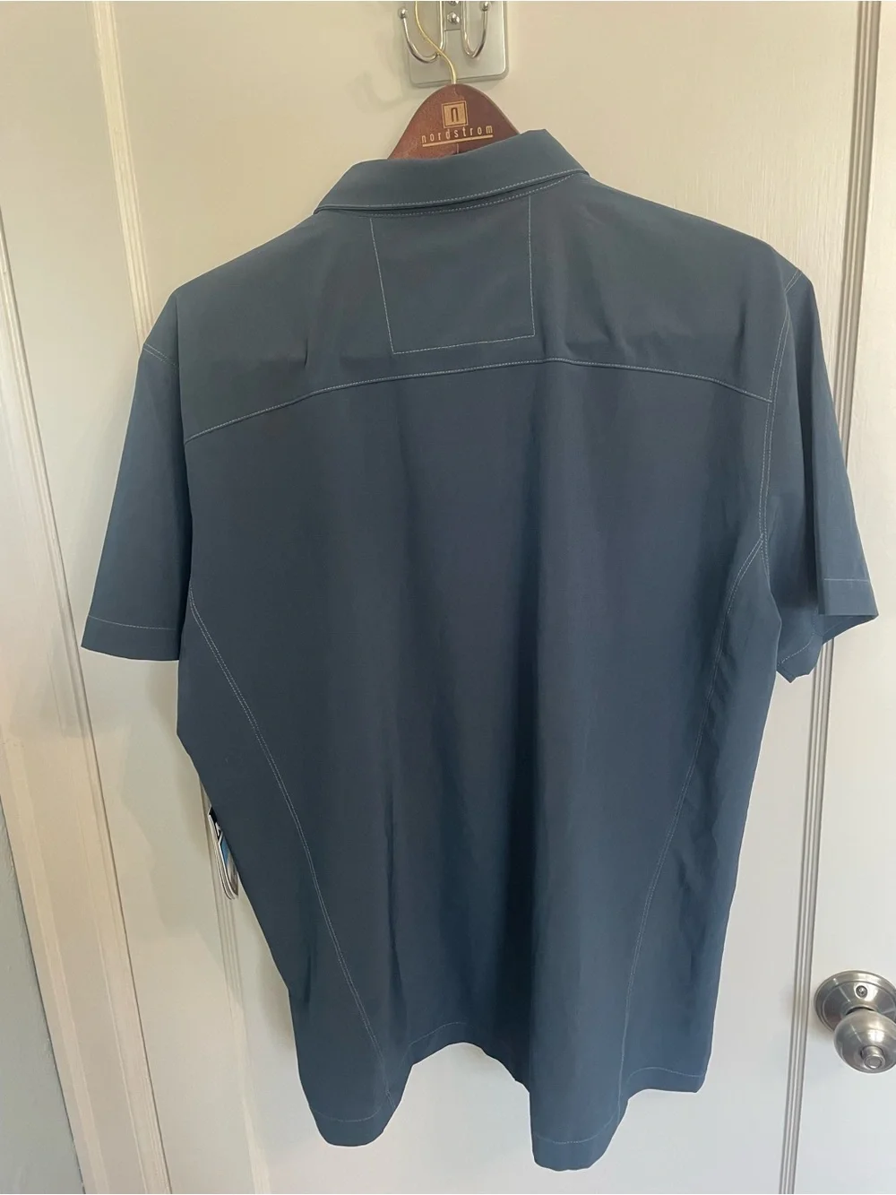 Kühl Renegade SS Men’s Short Sleeve Button-Up Shirt Medium Pirate Blue NWT - Picture 2 of 5